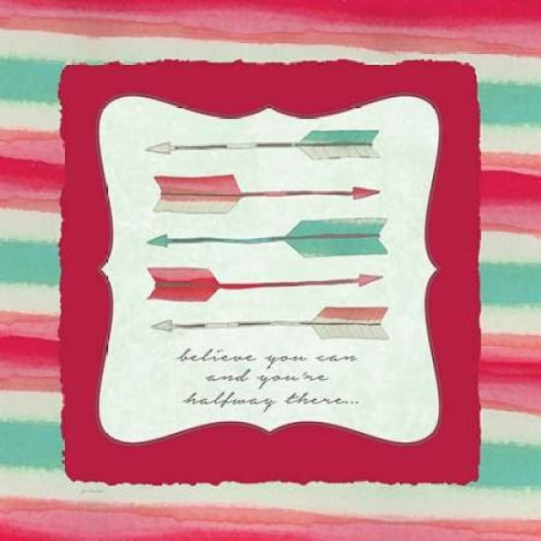 Posterazzi Believe I Canvas Art - Jo Moulton (24 x 24)