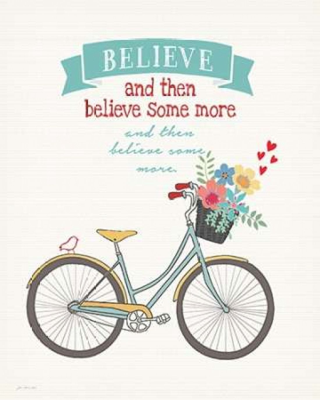 Posterazzi Believe Some More Canvas Art - Jo Moulton (24 x 30)