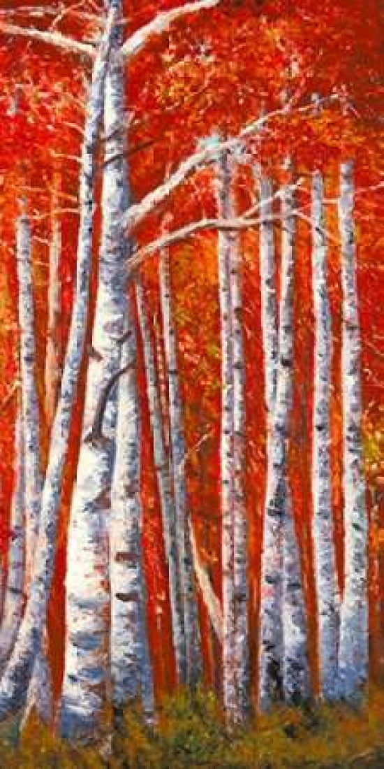 Posterazzi Betulle III Canvas Art - Angelo Masera (10 x 20)