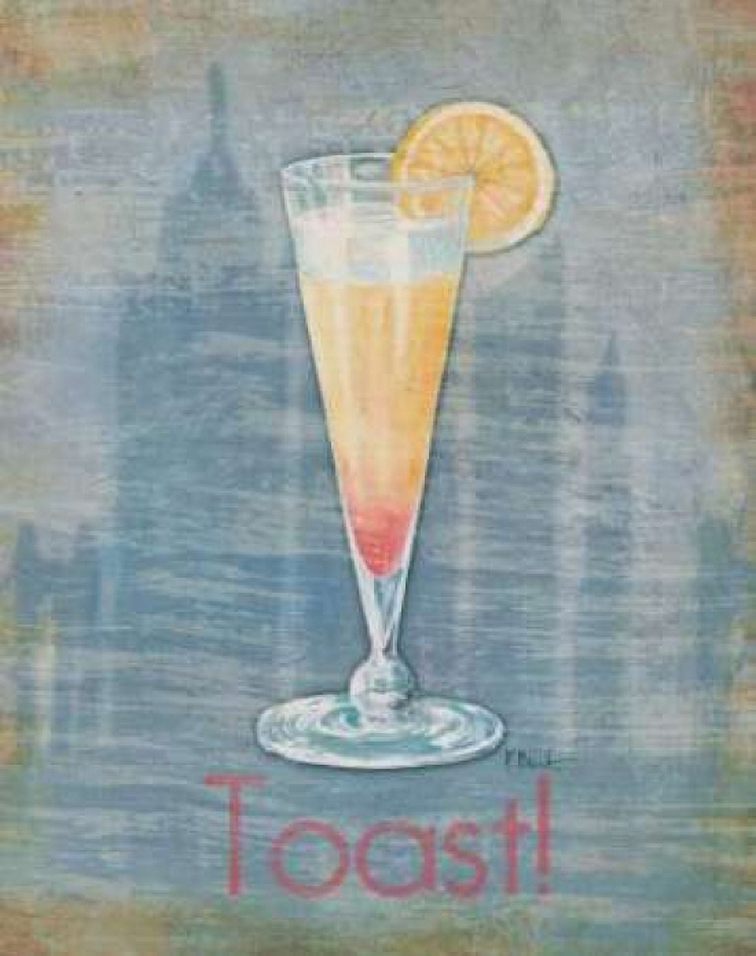 Posterazzi Big City Cocktail I Canvas Art - Paul Brent (22 x 28)