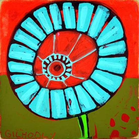 Posterazzi Big Head Bloomer 3 Canvas Art - Barbara Gilhooly (24 x 24)