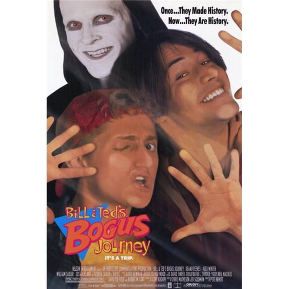 Posterazzi Bill & Teds Bogus Journey Movie Poster - 27 x 40 in.