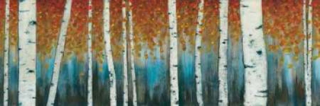 Posterazzi Birch Haven Canvas Art - W Blake (12 x 36)