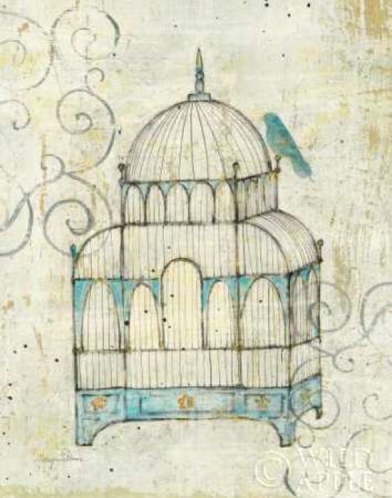 Posterazzi Bird Cage II Canvas Art - Avery Tillmon (22 x 28)