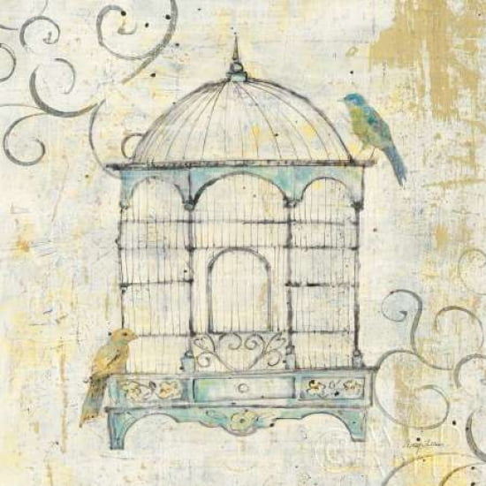 Posterazzi Bird Cage IV Canvas Art - Avery Tillmon (24 x 24)