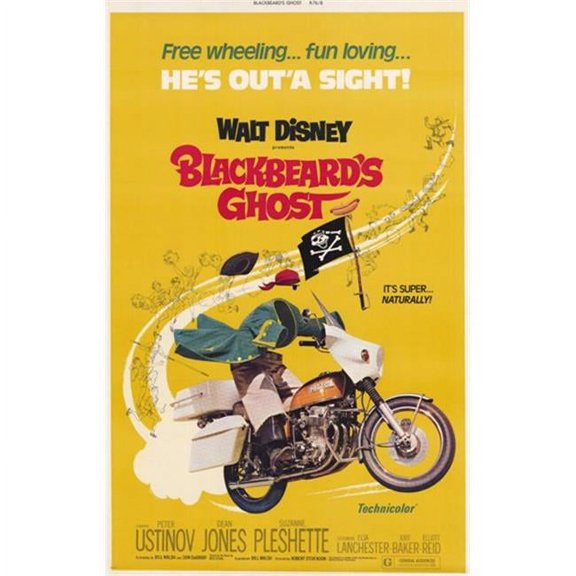 Blackbeards Ghost Movie Poster (11 x 17)