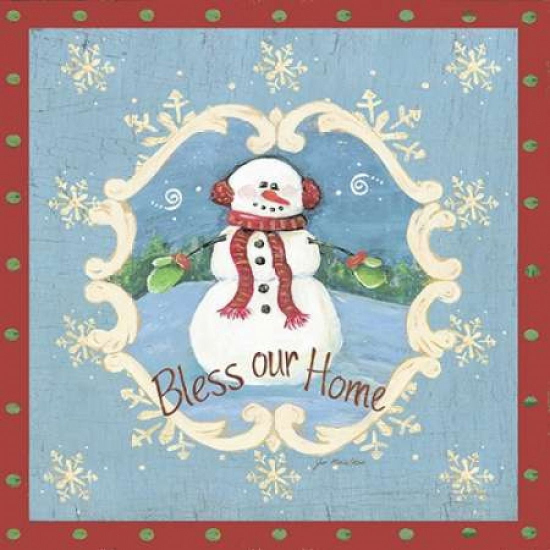 Posterazzi Bless Our Home Canvas Art - Jo Moulton (24 x 24)