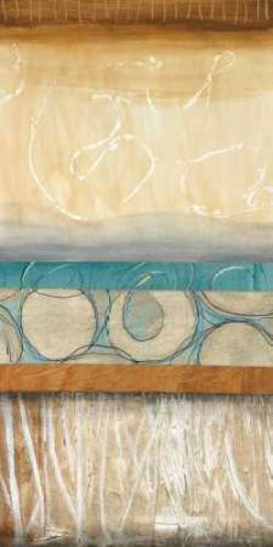 Posterazzi Blowing Bubbles II Canvas Art - Laurie Fields (24 x 48)