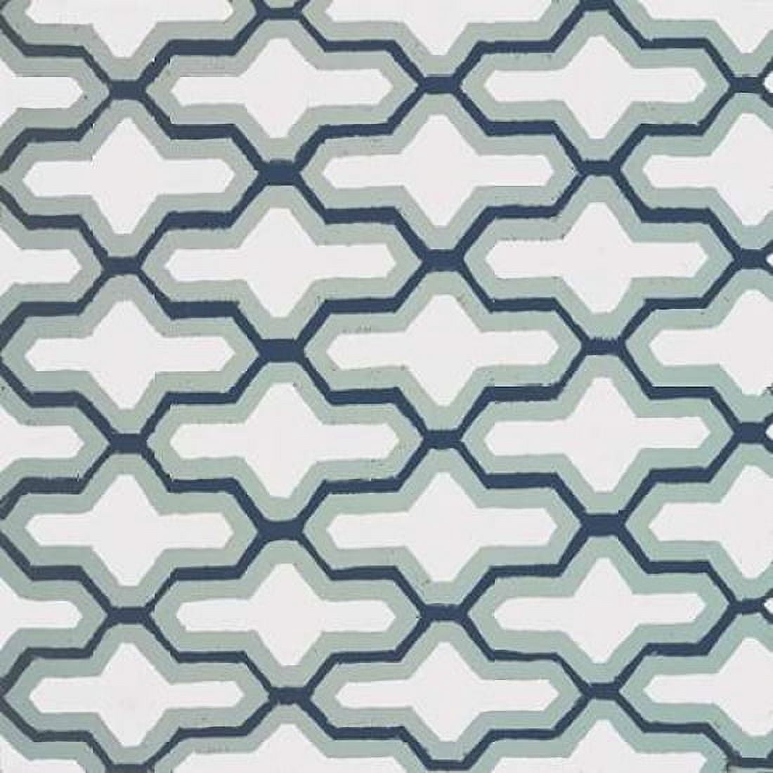 Posterazzi Blue Lattice Pattern II Canvas Art - Lanie Loreth (24 x 24)