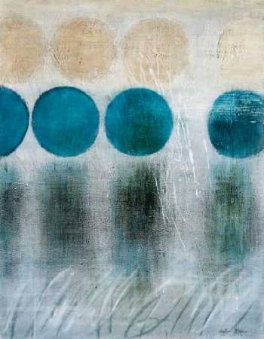 Posterazzi Blue Moon II Canvas Art - Heather McAlpine (22 x 28)