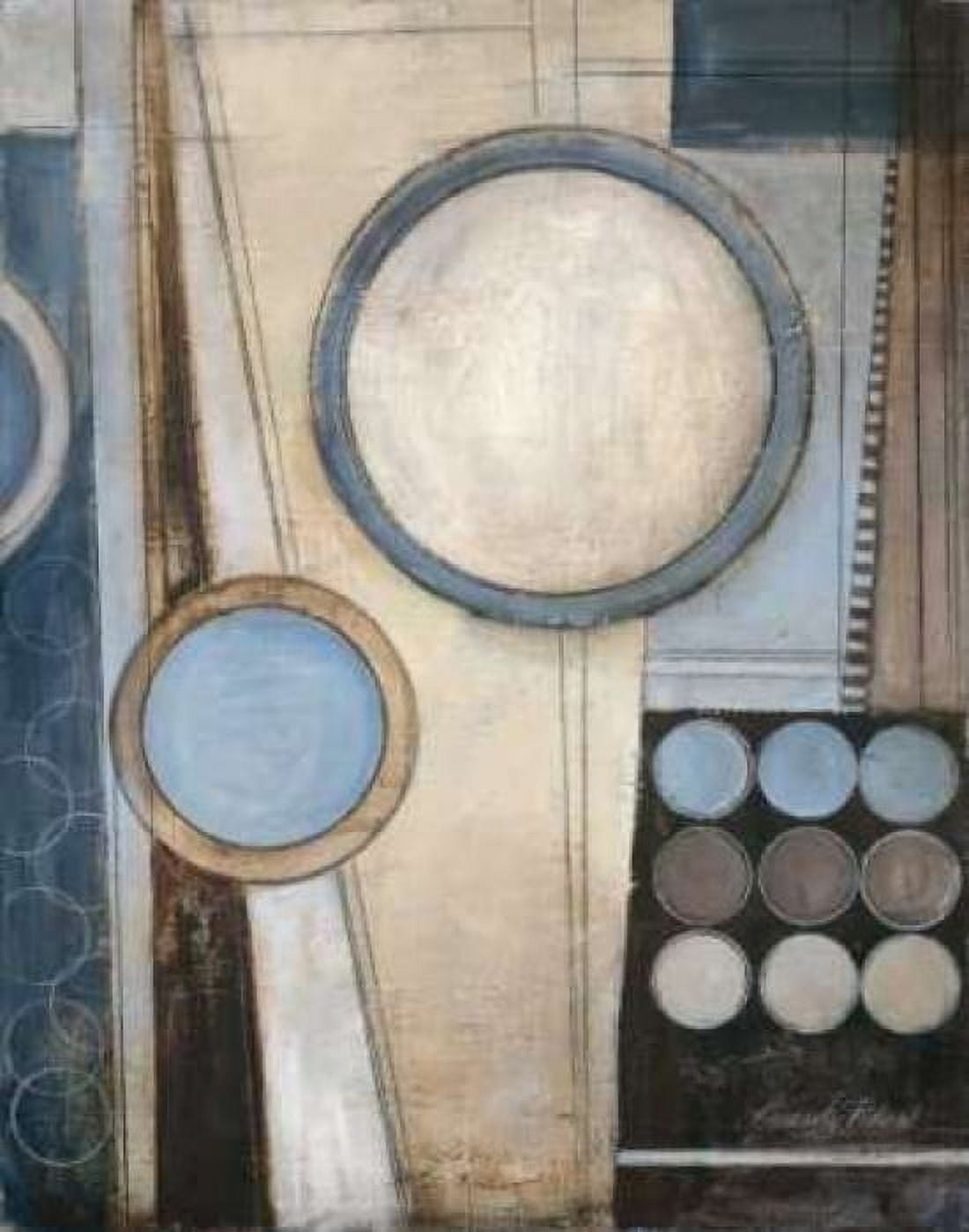 Posterazzi Blue Notes I Canvas Art - Kimberly Poloson (22 x 28)