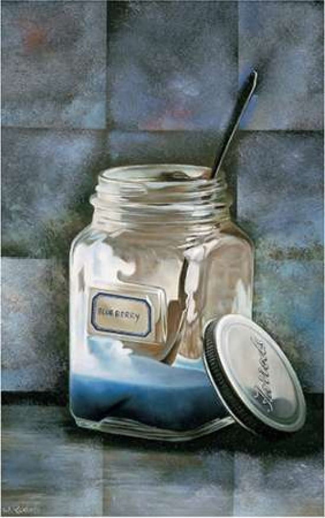 Posterazzi Blueberry Canvas Art - Wouter Roelofs (24 x 36)