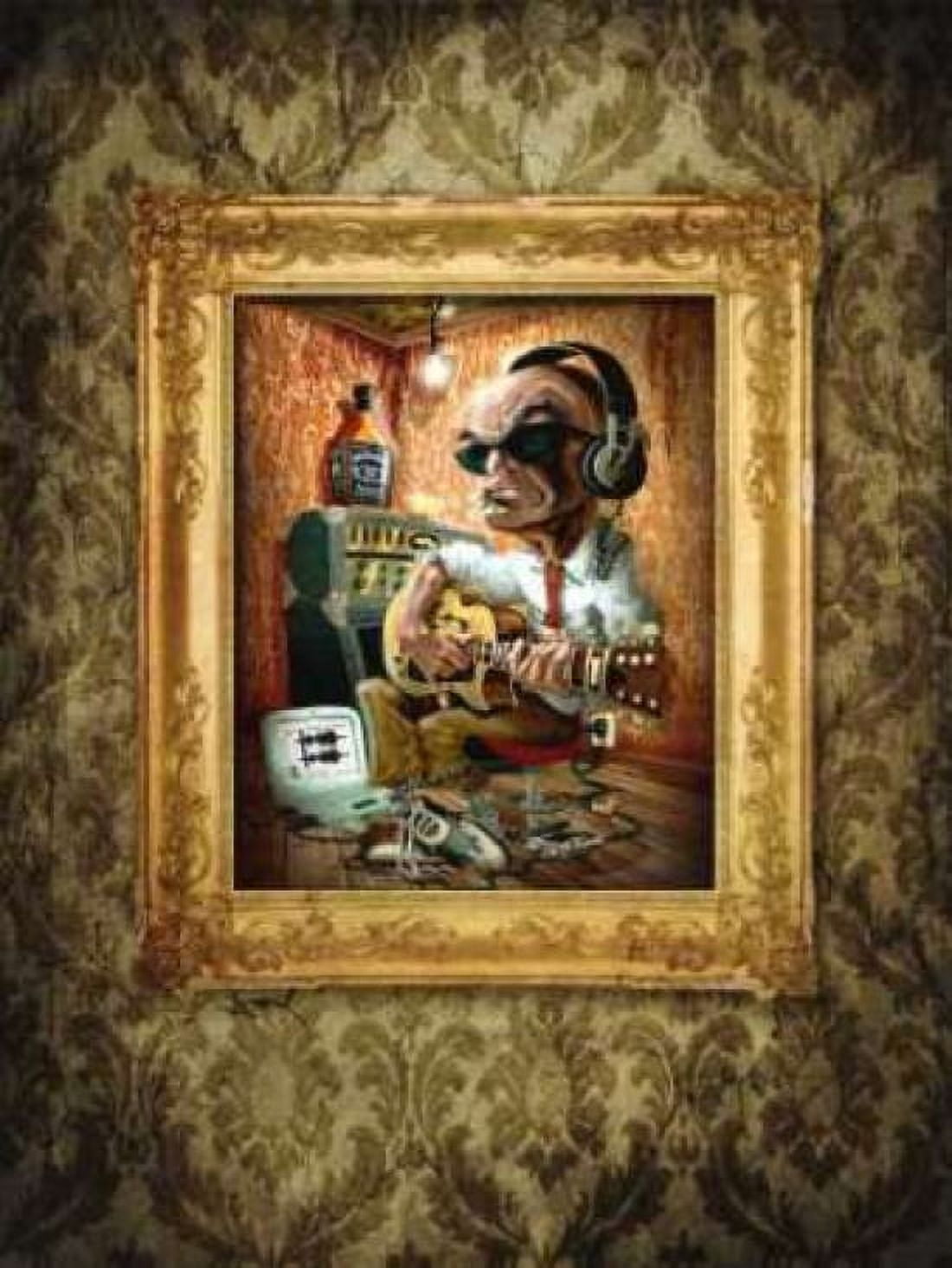 Posterazzi Bluesman 1A Canvas Art - A - Perez Alvez (18 x 24)