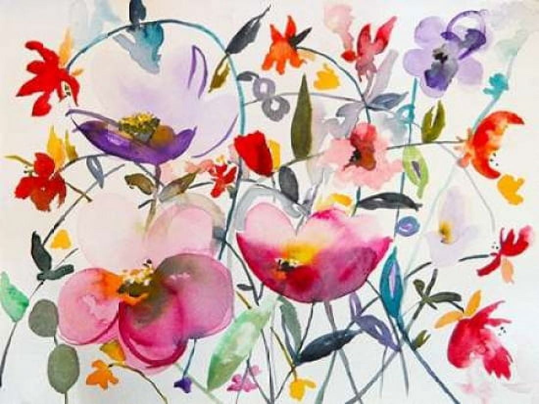 Posterazzi Bohemian Garden Canvas Art - Karin Johannesson (18 x 24)