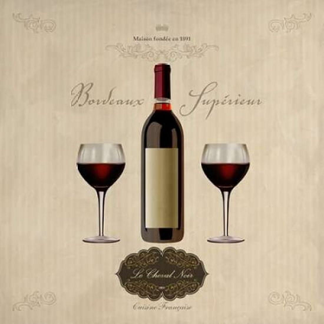 Posterazzi Bordeaux Superieur Canvas Art - Sandro Ferrari (24 x 24)