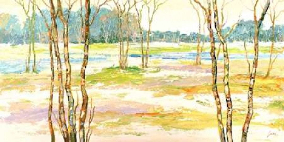 Posterazzi Bosco incantato II Canvas Art - Lucas (24 x 48)