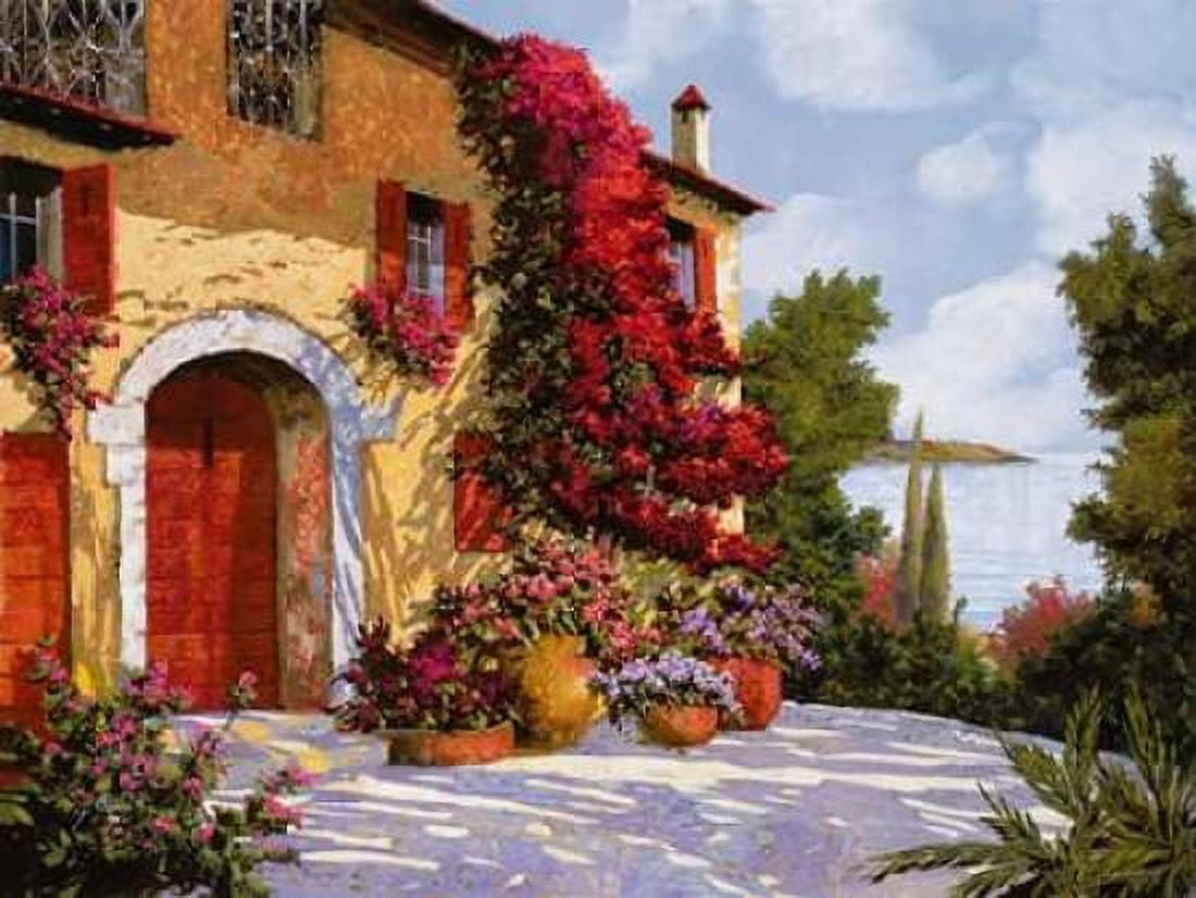 Posterazzi Bouganville Canvas Art - Guido Borelli (18 x 24)