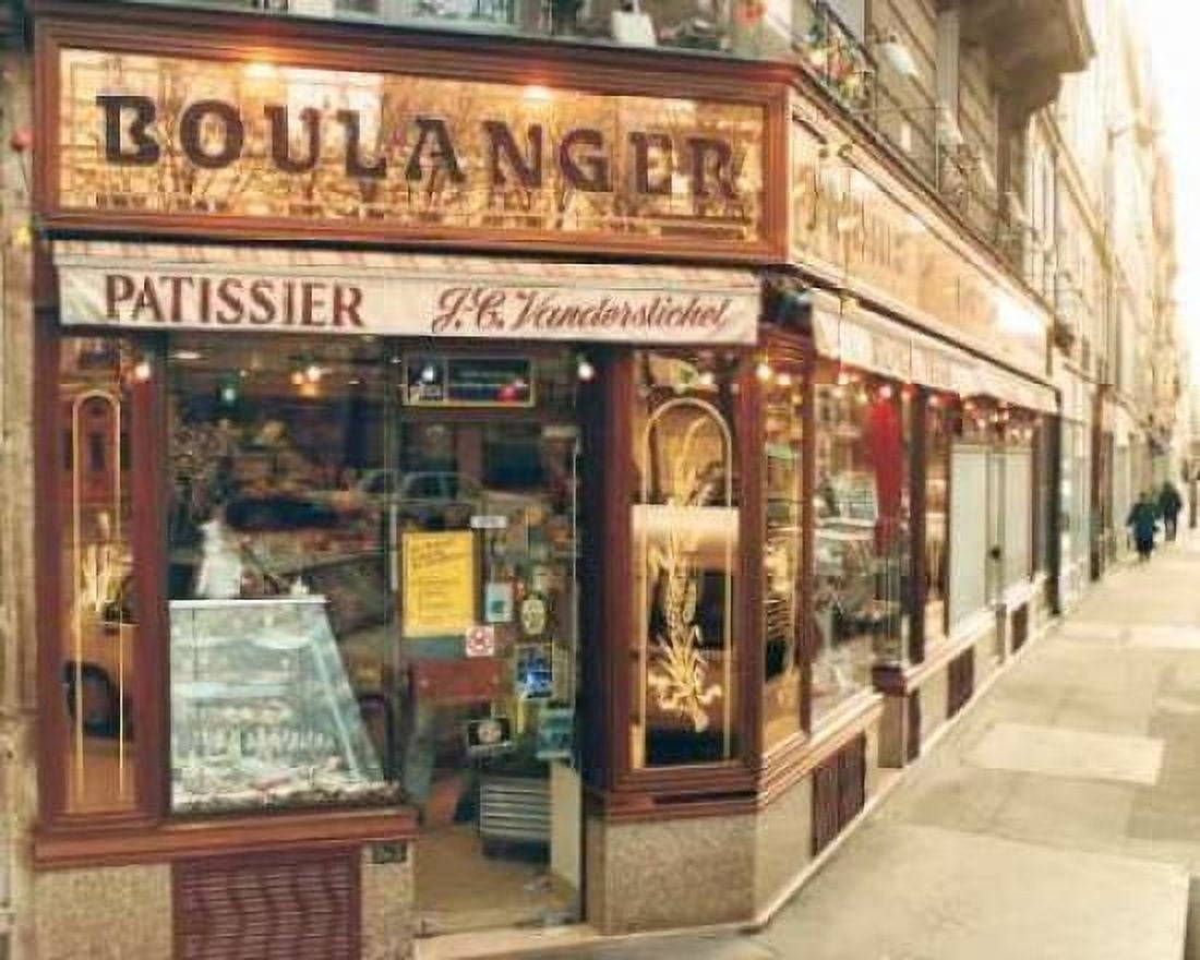Posterazzi Boulangier Patissier Canvas Art - Zeny Cieslikowski (22 x 28)