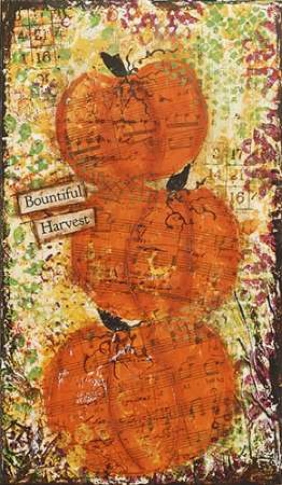 Posterazzi Bountiful Harvest Canvas Art - Cassandra Cushman (24 x 36)