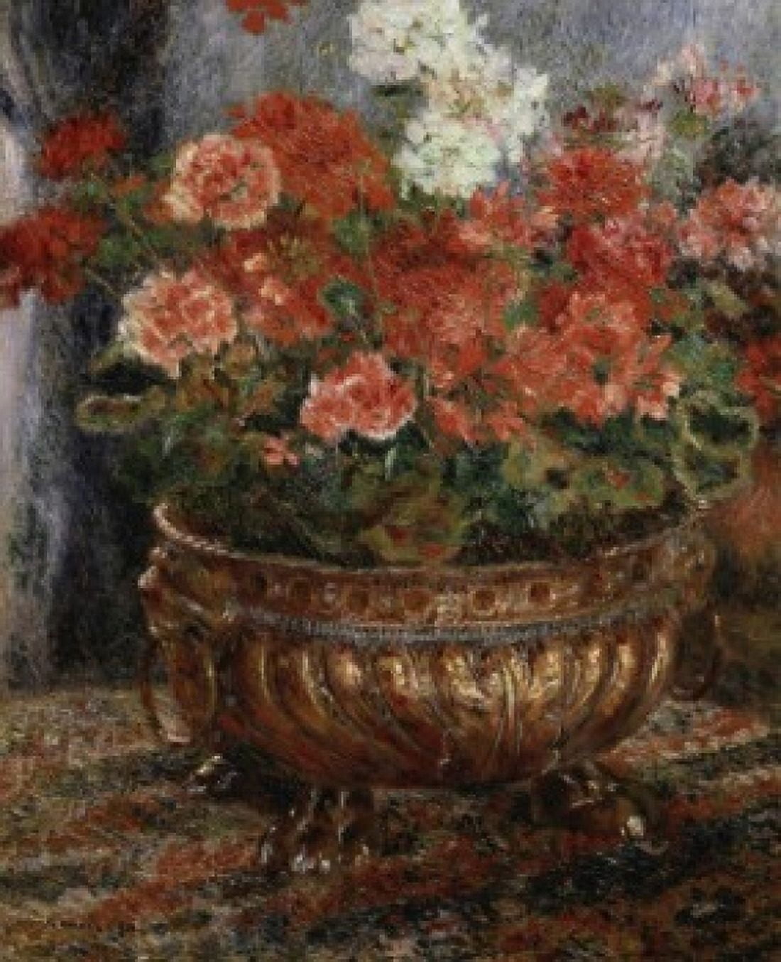 Posterazzi Bouquet of Flowers  (Bouquet de Fleurs)  1880  Pierre-Auguste Renoir (1841-1919French)  Private Collection Neuilly Canvas Art - Pierre-Auguste Renoir (24 x 36)