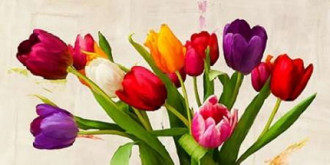 Posterazzi Bouquet d Ete Canvas Art - Teo Rizzardi (24 x 48)