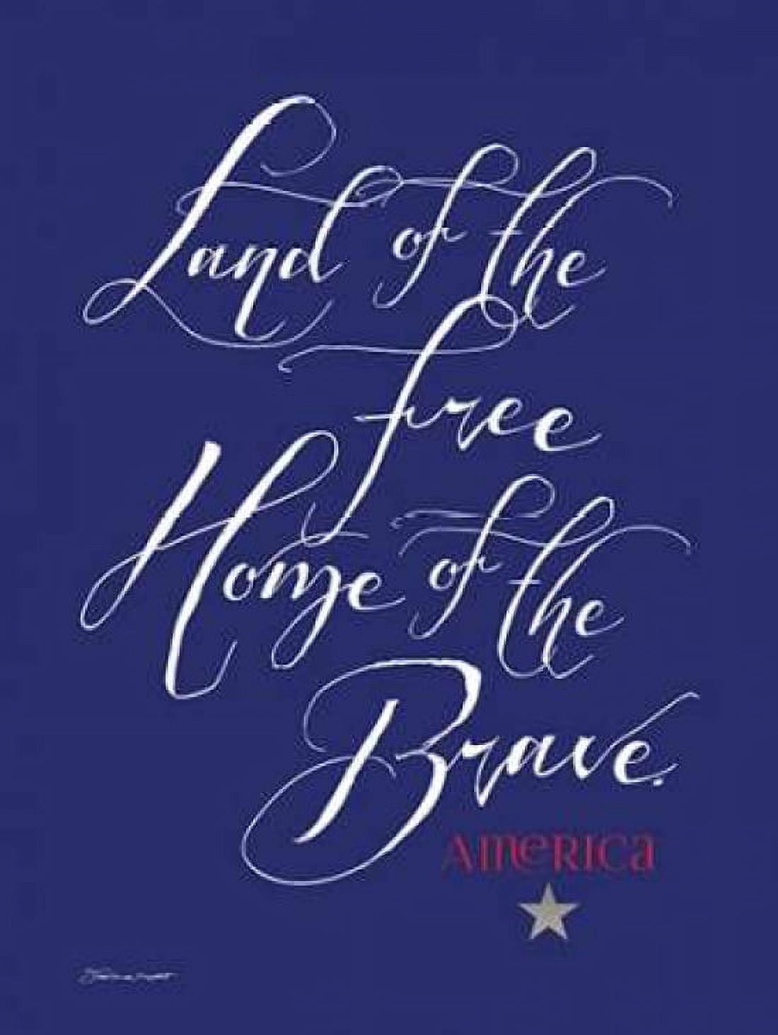 Posterazzi Brave Blue Canvas Art - Stephanie Marrott (18 x 24)