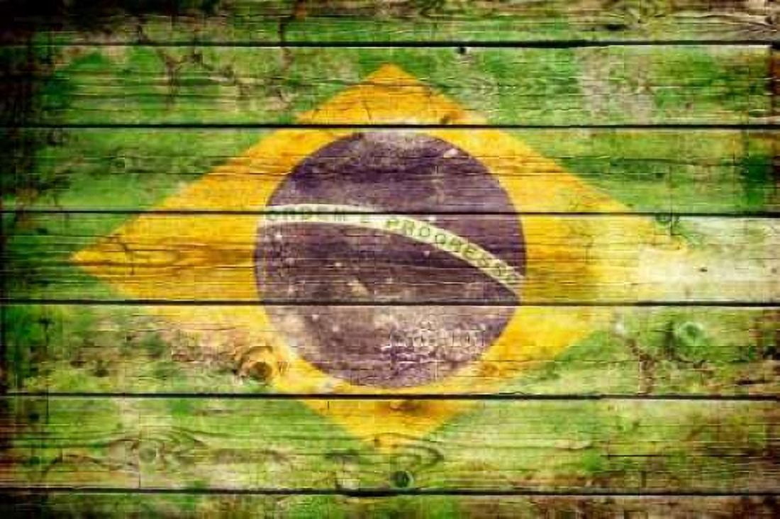 Posterazzi Brazil 2 Canvas Art - John H Robins (24 x 36)