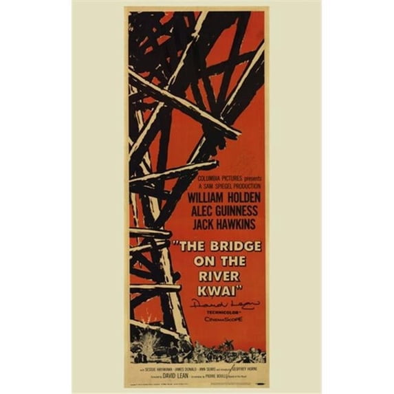 Posterazzi Bridge on the River Kwai Movie Poster - 11 x 17 in.
