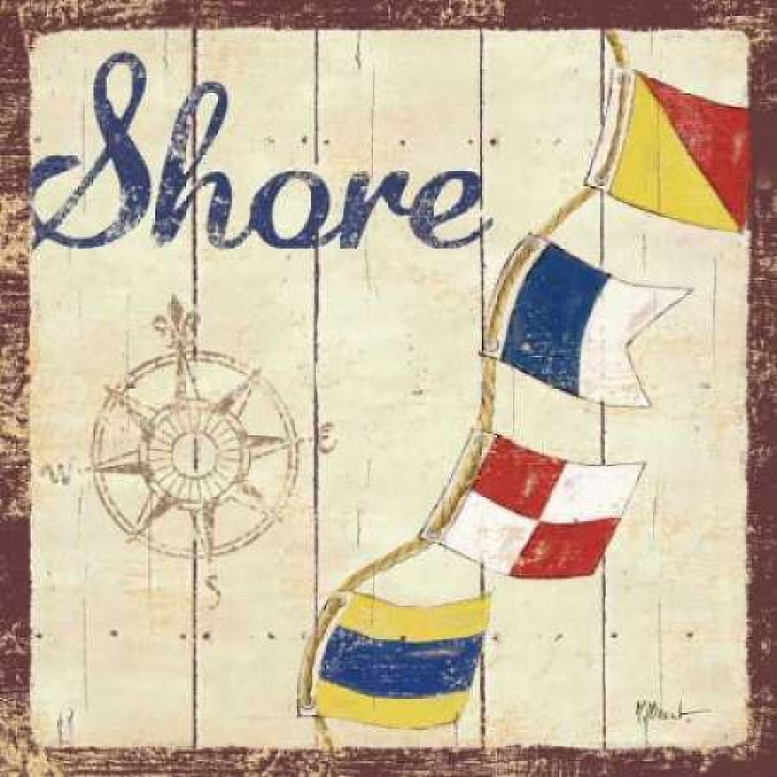 Posterazzi Bridgeport IV Canvas Art - Paul Brent (24 x 24)