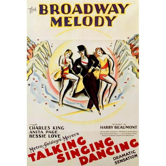 Posterazzi  Broadway Melody Movie Poster - 27 x 40 in.