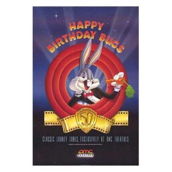 Posterazzi  Bugs Bunnys 50th Movie Poster