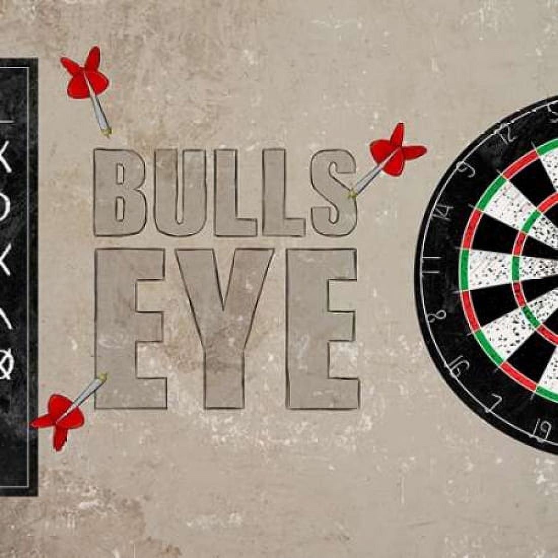 Posterazzi Bulls Eye Canvas Art - SD Graphics (24 x 24)