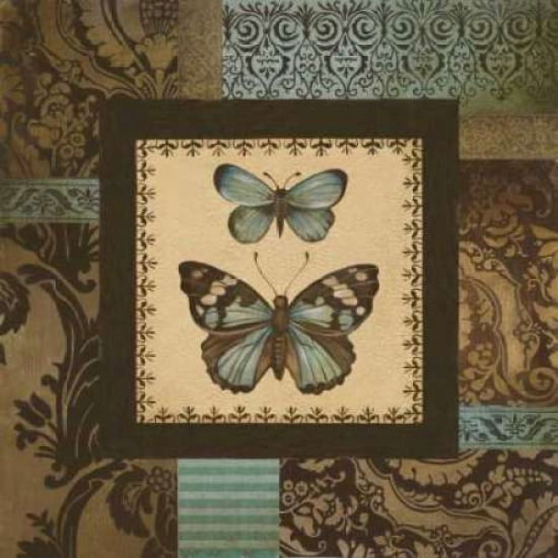 Posterazzi Butterfly Garden II Canvas Art - Kimberly Poloson (24 x 24)