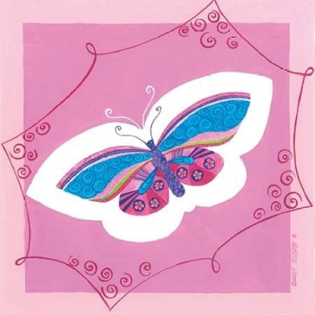 Posterazzi Butterfly I Canvas Art - Cindy Shamp (24 x 24)