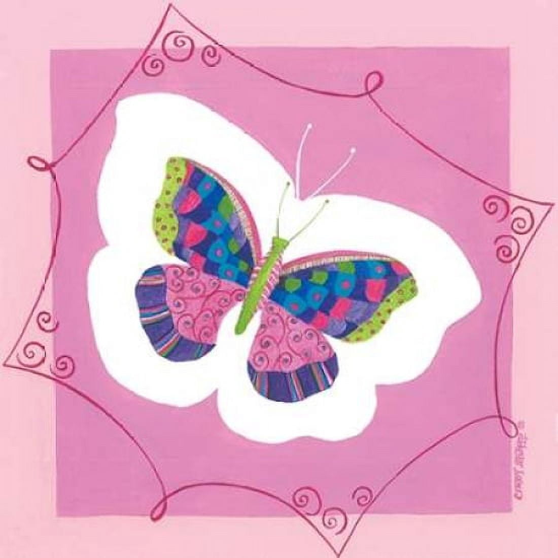 Posterazzi Butterfly III Canvas Art - Cindy Shamp (24 x 24)