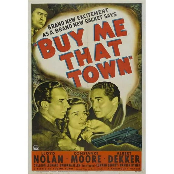 Posterazzi Buy Me That Town Movie Poster - 27 x 40 in.