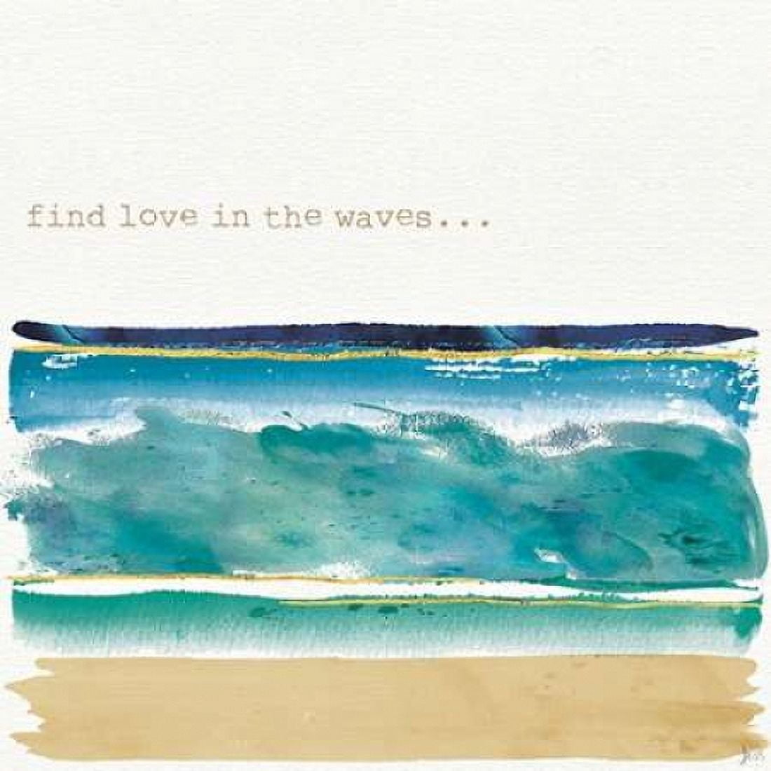 Posterazzi By the Sea II Canvas Art - Jess Aiken (24 x 24)