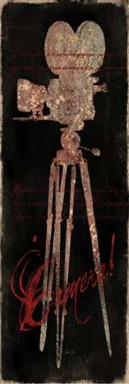 Posterazzi CINEMATOGRAPHERS DREAM II - RED Canvas Art - Eric Yang (8 x 24)