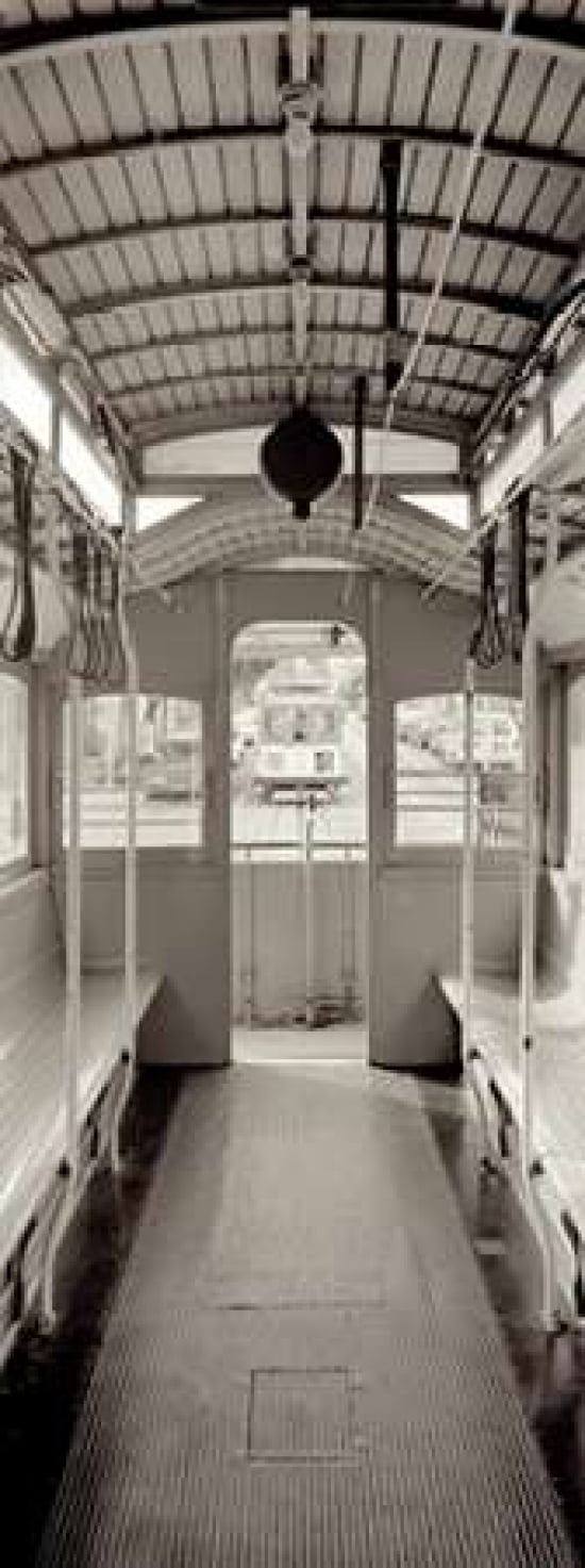 Posterazzi Cable Car Pano - 2 Canvas Art - Alan Blaustein (24 x 48)