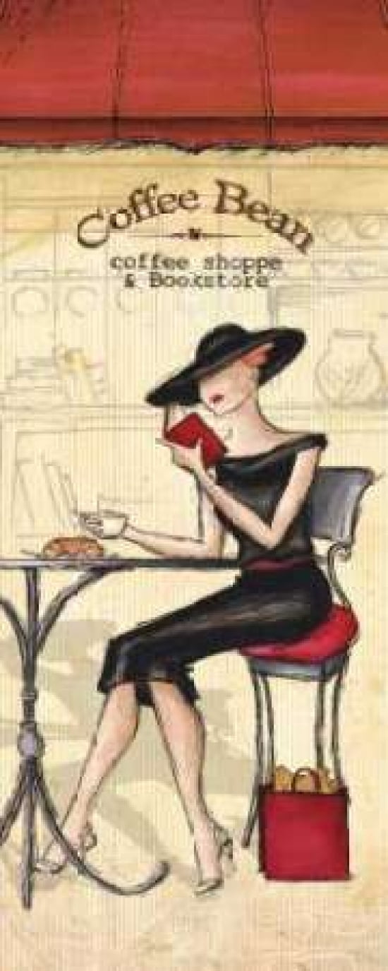 Posterazzi Cafe Canvas Art - Andrea Laliberte (24 x 48)