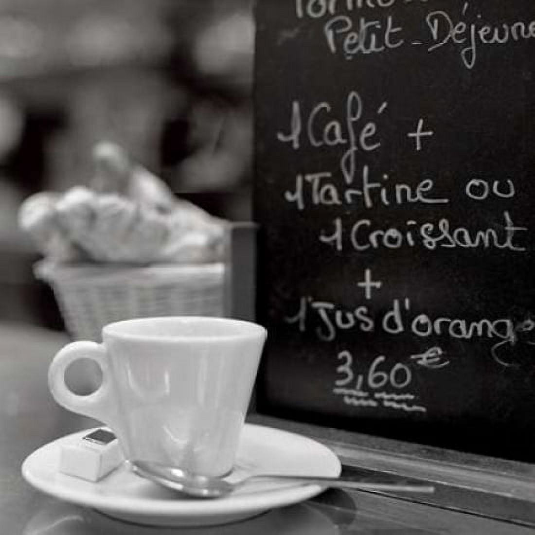Posterazzi Cafe Champs-Elysees - 31 Canvas Art - Alan Blaustein (24 x 24)
