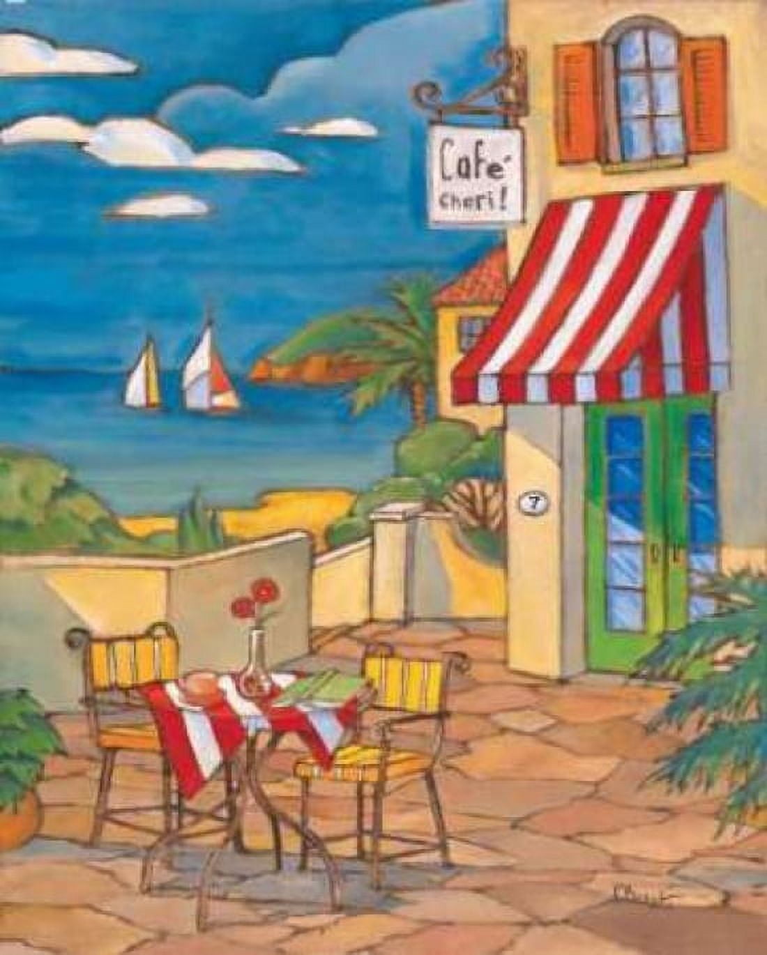 Posterazzi Cafe Cheri Canvas Art - Paul Brent (24 x 30)