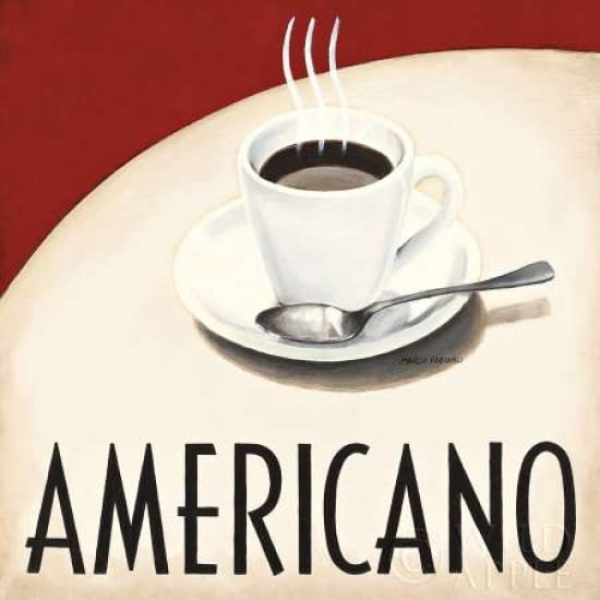 Posterazzi Cafe Moderne III Canvas Art - Marco Fabiano (24 x 24)