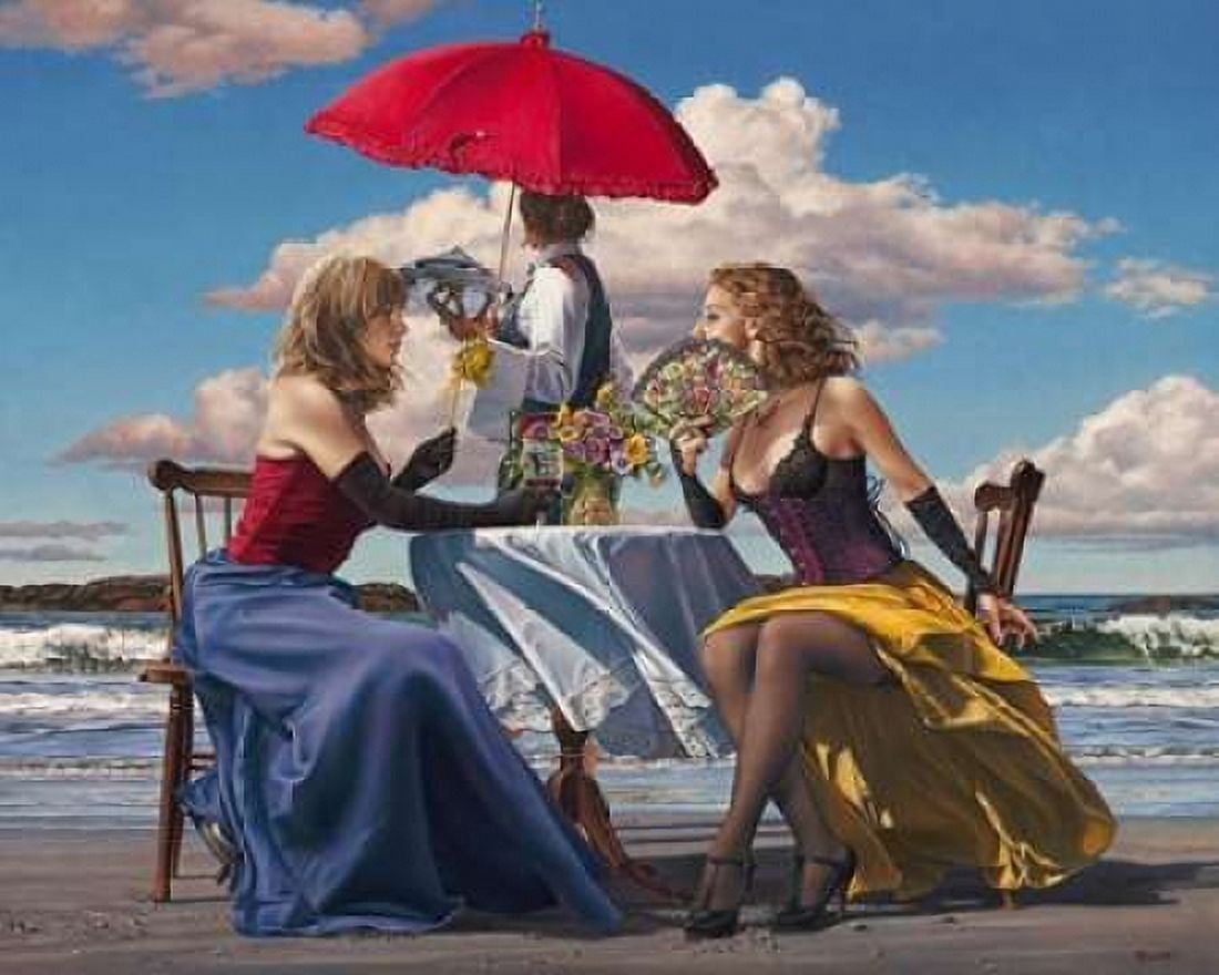 Posterazzi Cafe Oceanus Canvas Art - Paul Kelley (24 x 30)