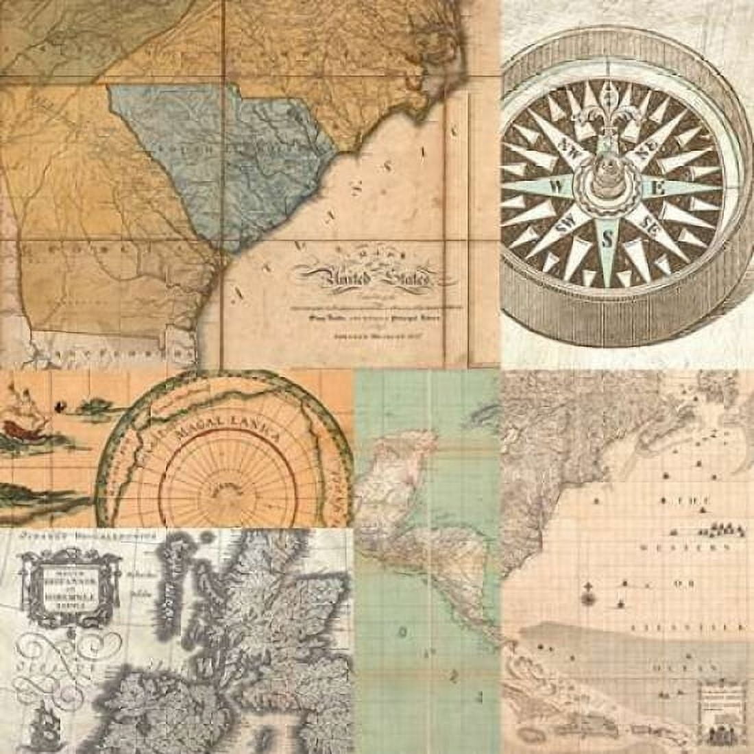 Posterazzi Cahiers de voyage IV Canvas Art - Joannoo (24 x 24)
