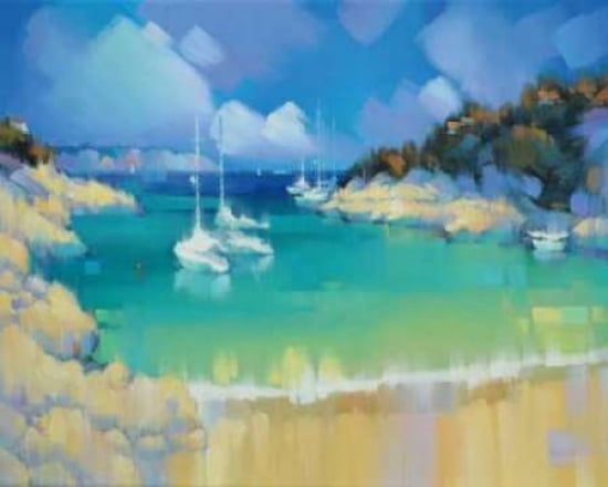 Posterazzi Cala Llombards IV Canvas Art - Alex Hook Krioutchkov (24 x 30)