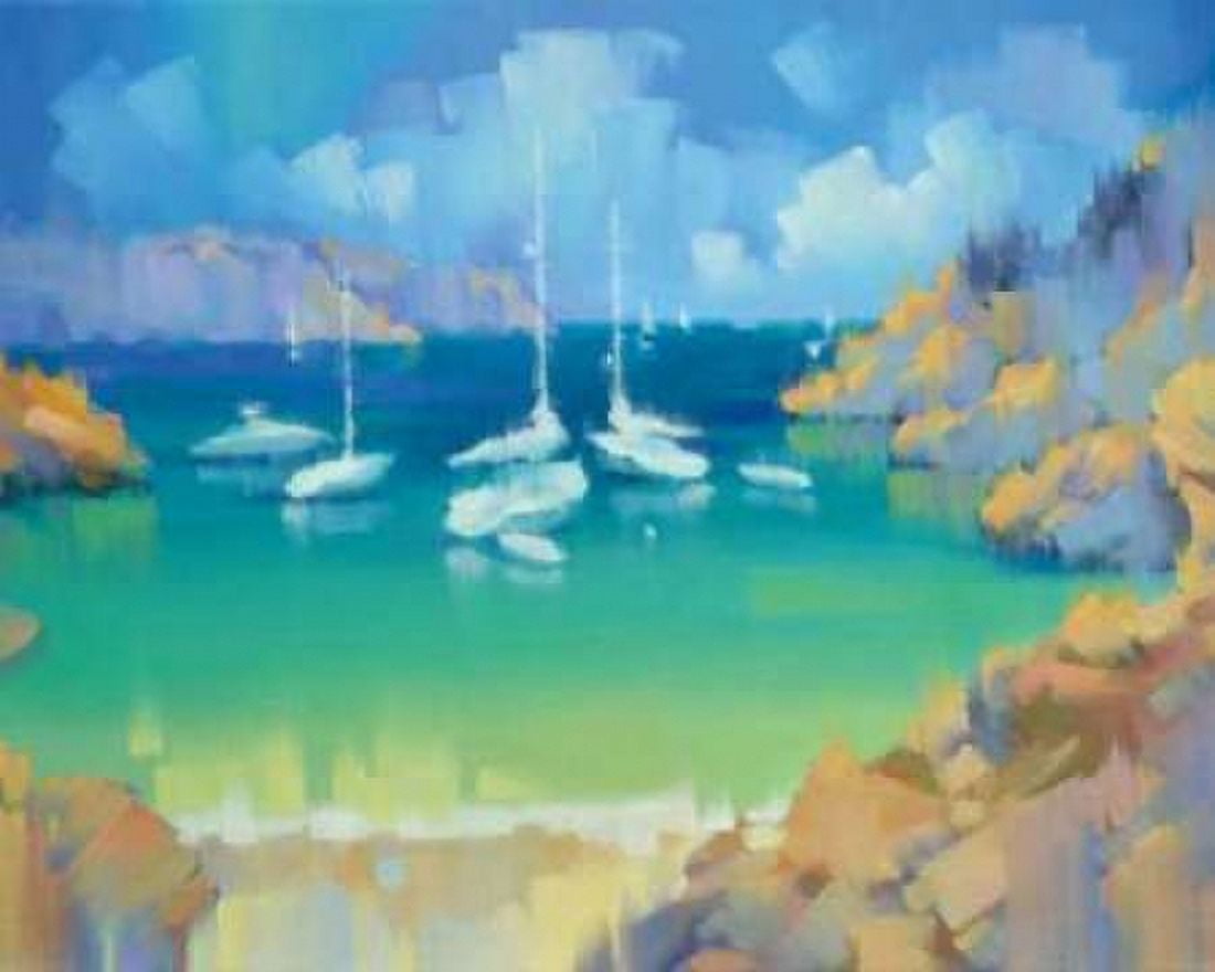 Posterazzi Cala Llombards VI Canvas Art - Alex Hook Krioutchkov (24 x 30)