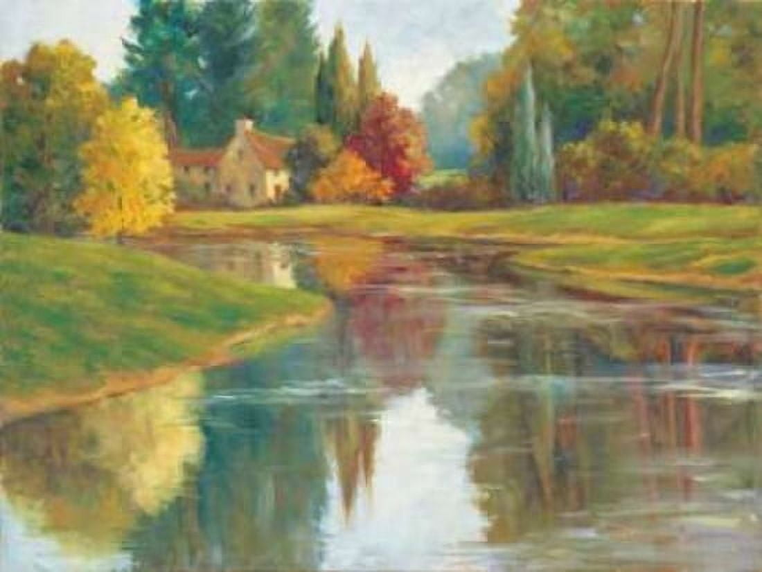 Posterazzi Calm Waters I Canvas Art - Pamela Fermanis (22 x 28)