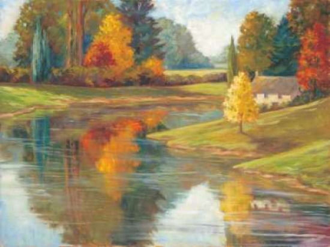 Posterazzi Calm Waters II Canvas Art - Pamela Fermanis (22 x 28)
