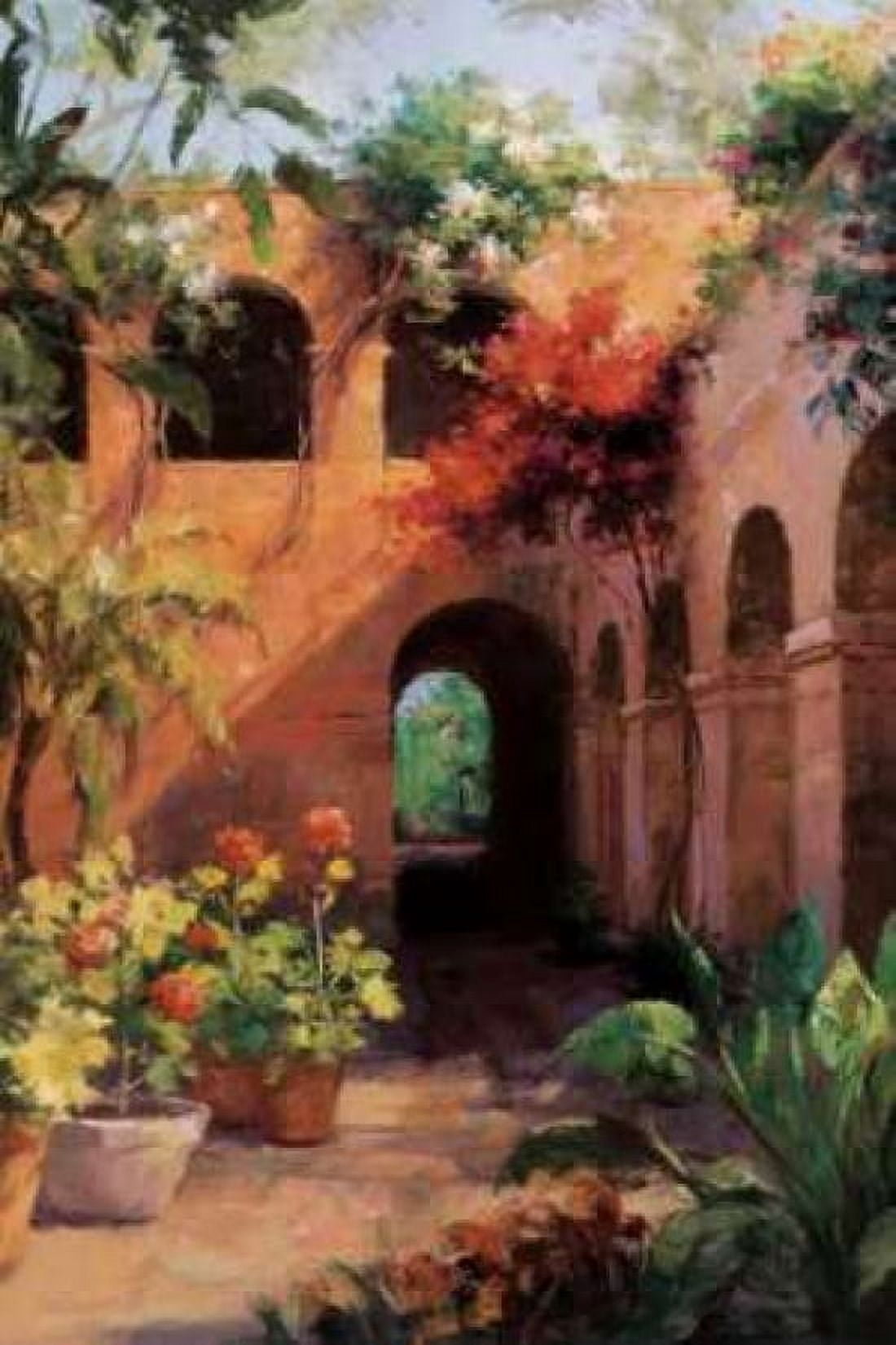 Posterazzi Camino Hermoso II Canvas Art - Hali (24 x 36)